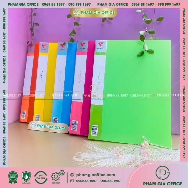 bảng báo giá sỉ bìa kẹp nhựa vĩnh cường