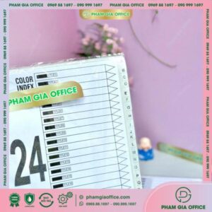 Bìa phân trang 24 chữ