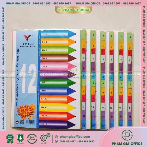 Các mẫu bìa phân trang VC phổ biến